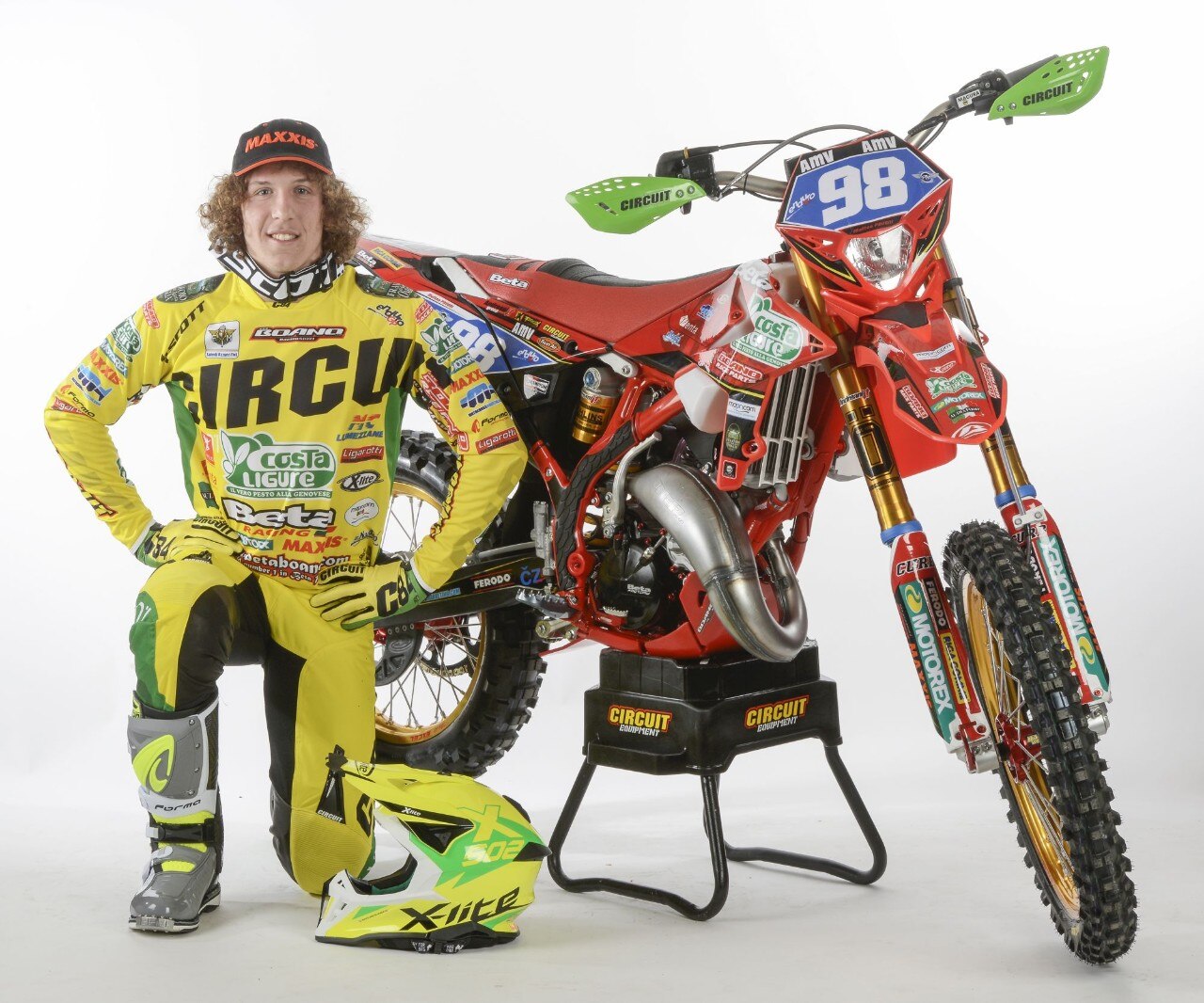 BETA RR 125 FACTORY BOANO RACING TEAM  - MATTEO PAVONI