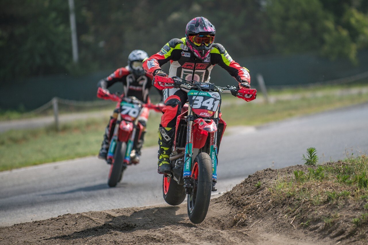 Interregionale Supermoto Nord Italia rovente a Pomposa