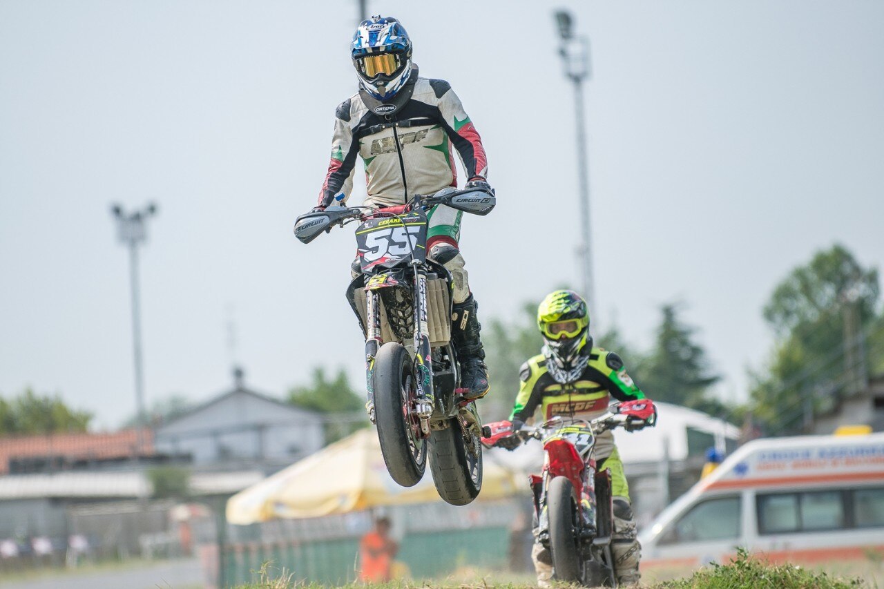 Interregionale Supermoto Nord Italia rovente a Pomposa