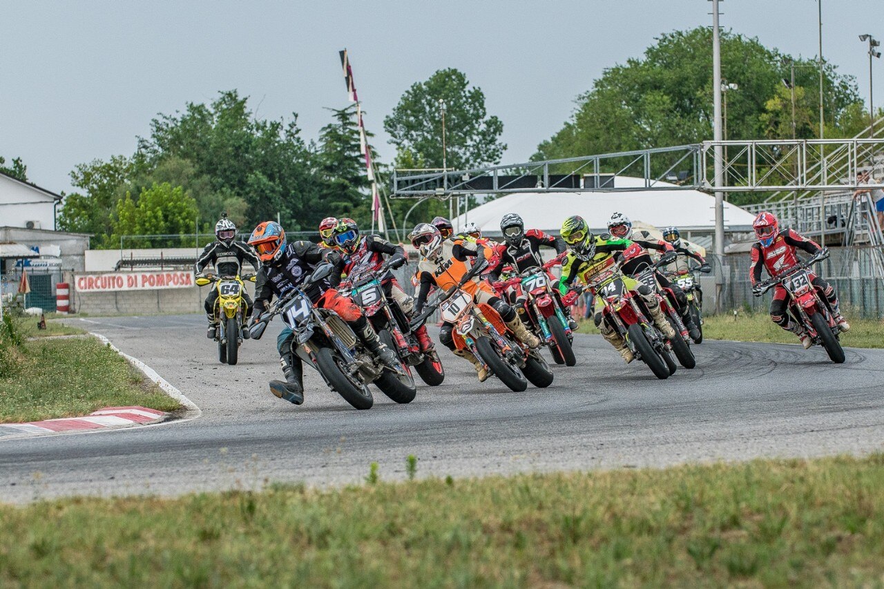 Interregionale Supermoto Nord Italia rovente a Pomposa