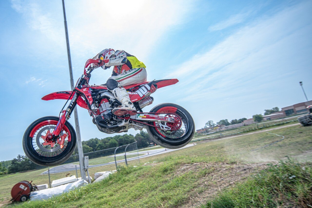 Interregionale Supermoto Nord Italia rovente a Pomposa