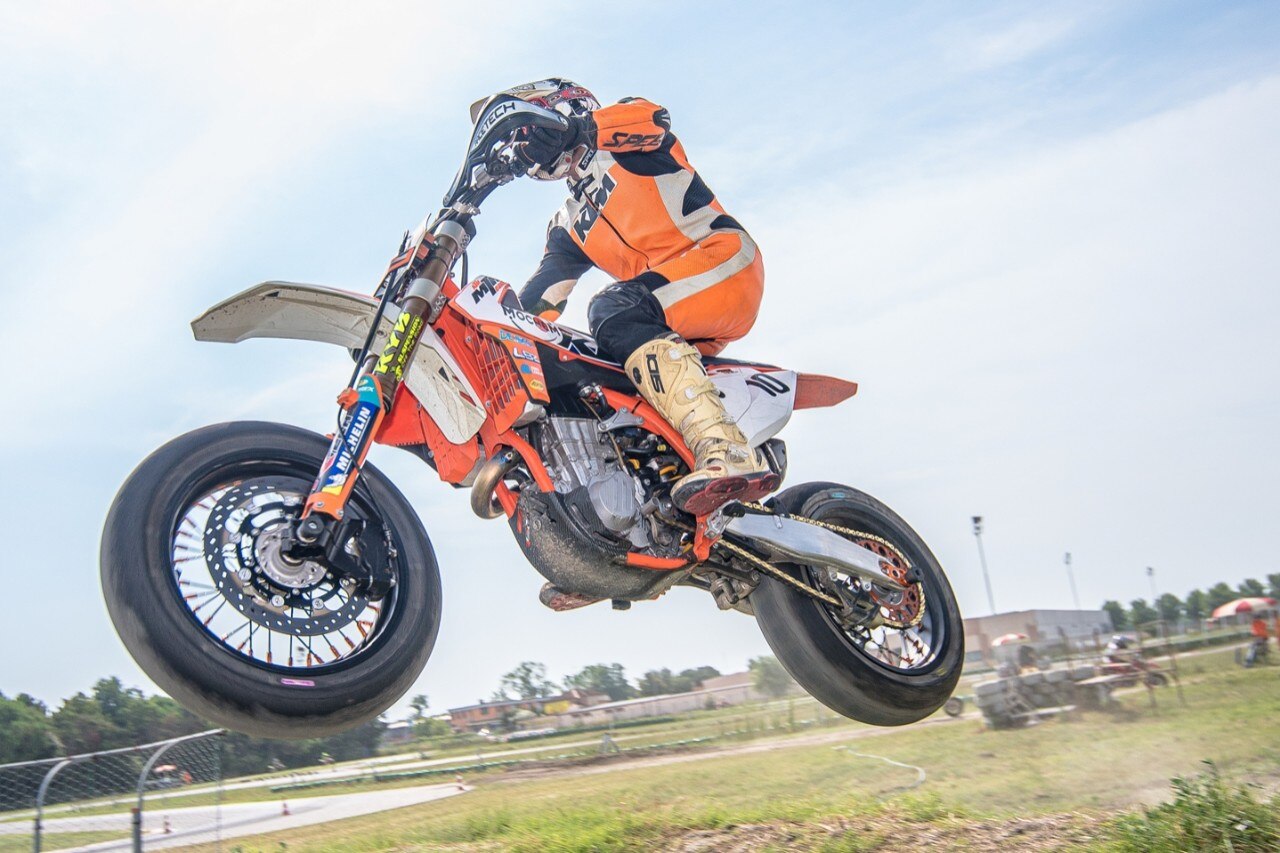 Interregionale Supermoto Nord Italia rovente a Pomposa