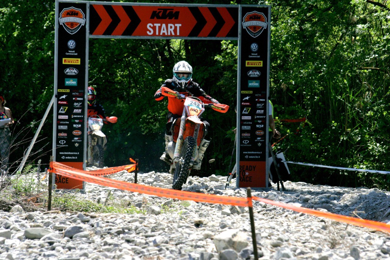 Chiusura trionfale per Trofeo Enduro KTM a Savignano sul Panaro