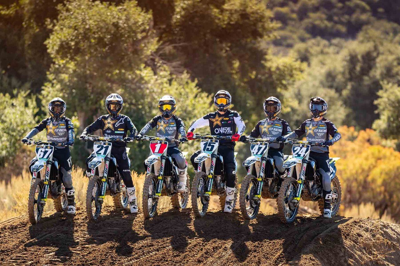 Rockstar Energy Husqvarna Factory Racing shootout