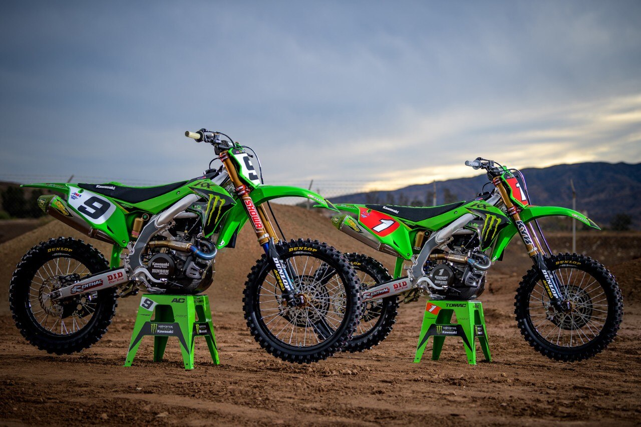 2021 Monster Energy Kawasaki and Pro Circuit Kawasaki Team