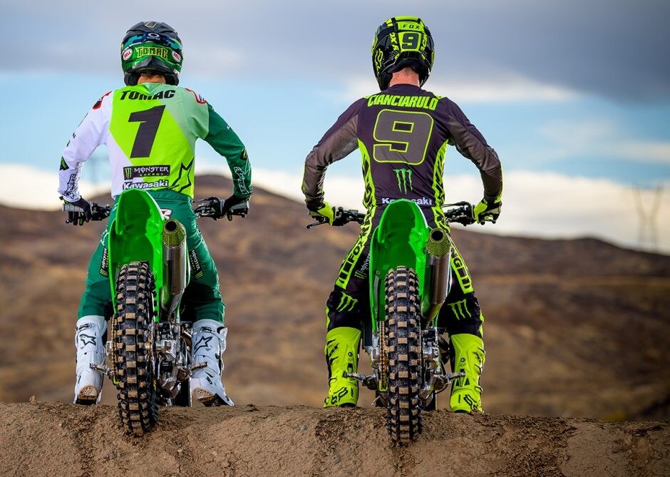 2021 Monster Energy Kawasaki and Pro Circuit Kawasaki Team
