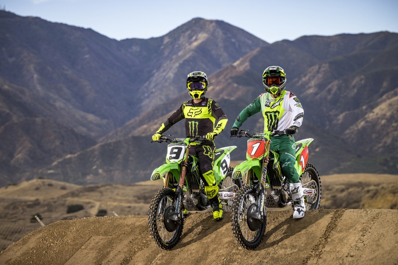 2021 Monster Energy Kawasaki and Pro Circuit Kawasaki Team