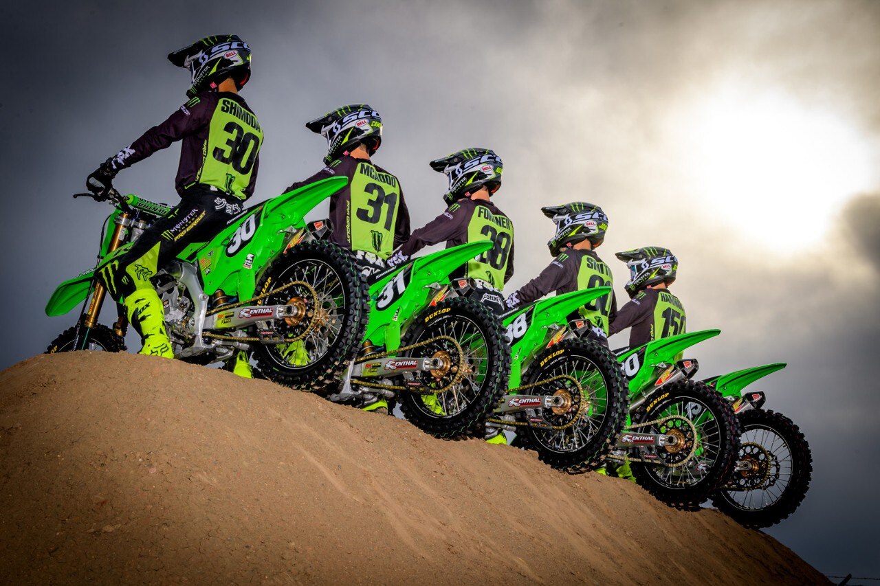 2021 Monster Energy Kawasaki and Pro Circuit Kawasaki Team