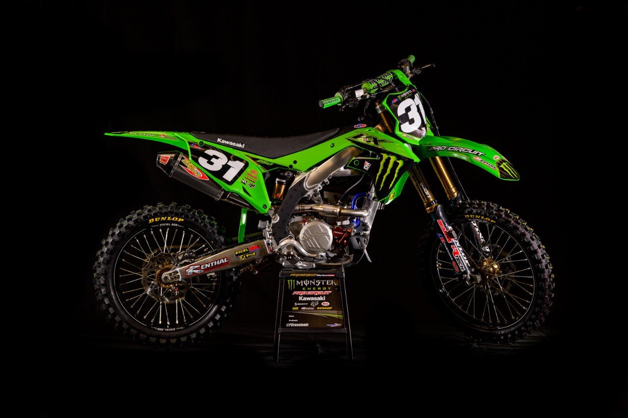 2021 Monster Energy Kawasaki and Pro Circuit Kawasaki Team