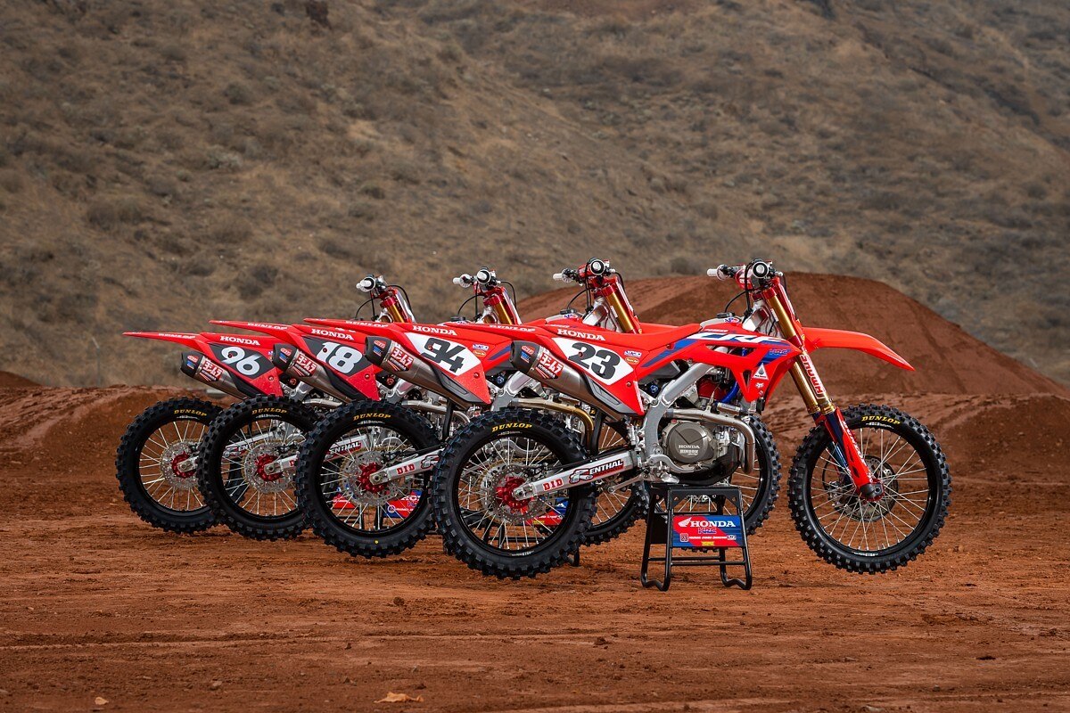 Team Honda HRC 2022 Photo shoot