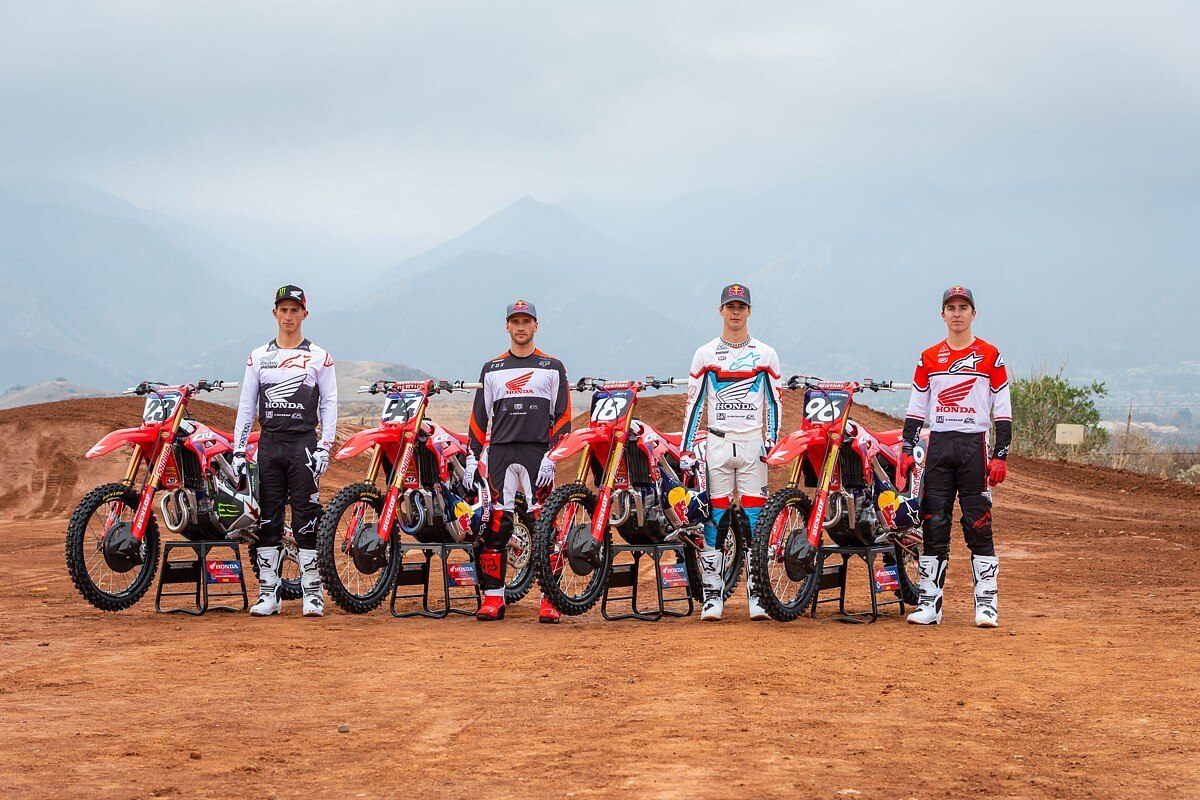 Team Honda HRC 2022 Photo shoot
