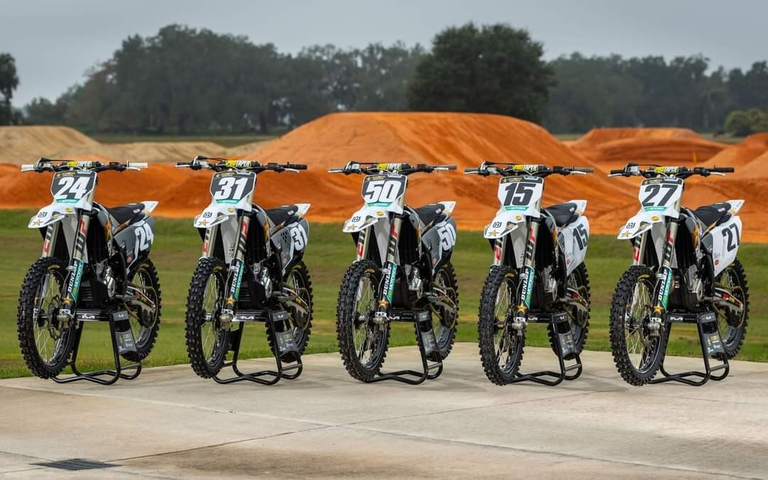 Team Rockstar Energy Husqvarna Factory Racing 2022 Photo shoot