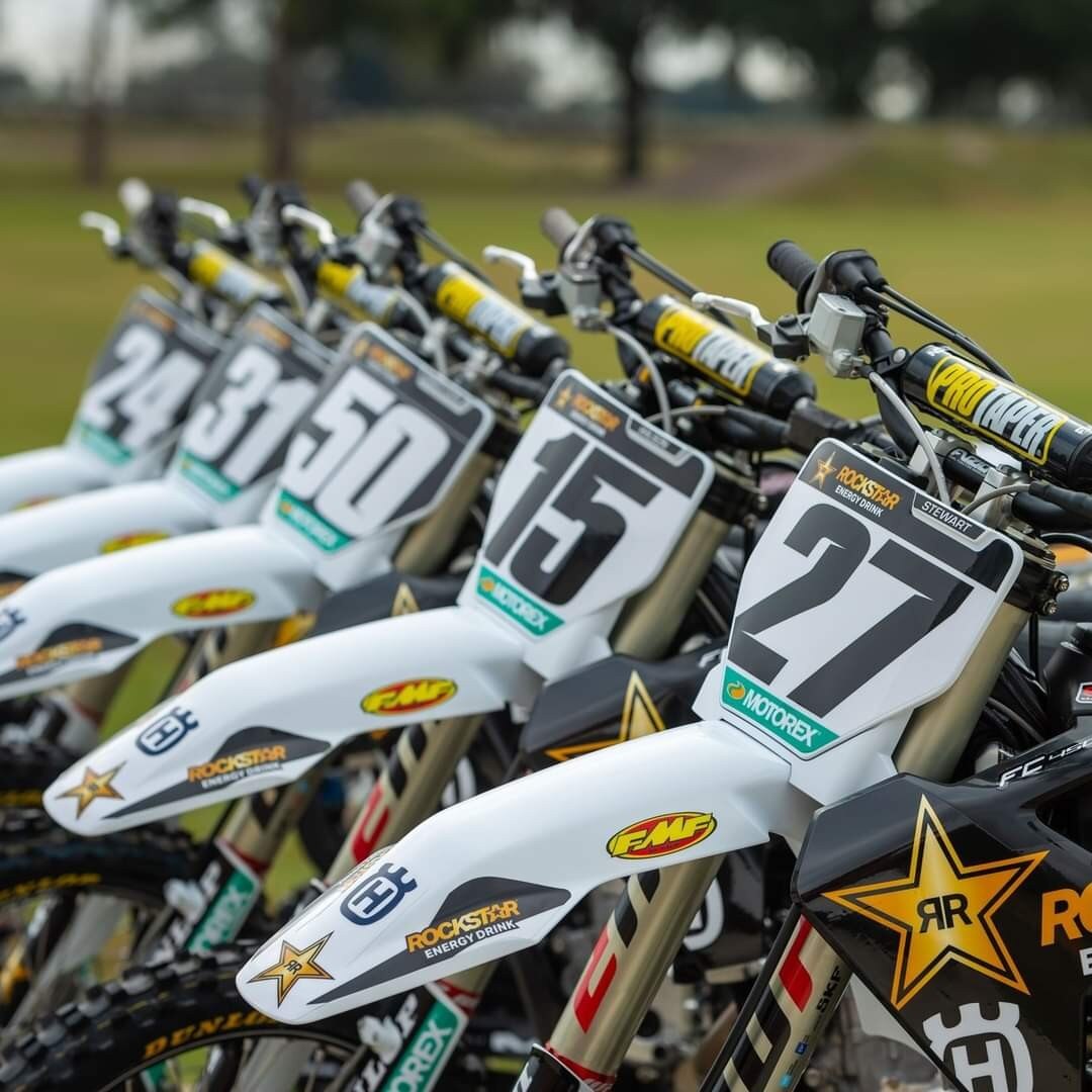 Team Rockstar Energy Husqvarna Factory Racing 2022 Photo shoot