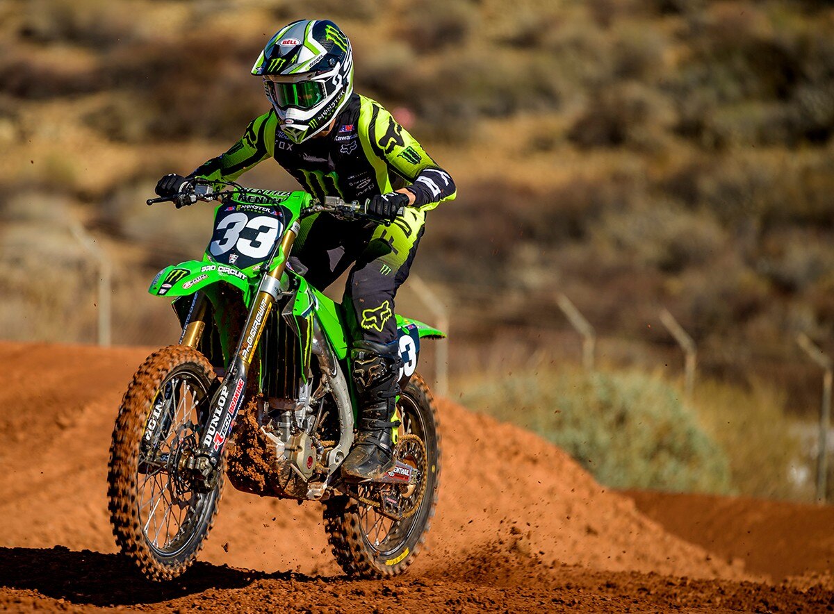 Team Monster Energy Kawasaki 2022 Photo shoot