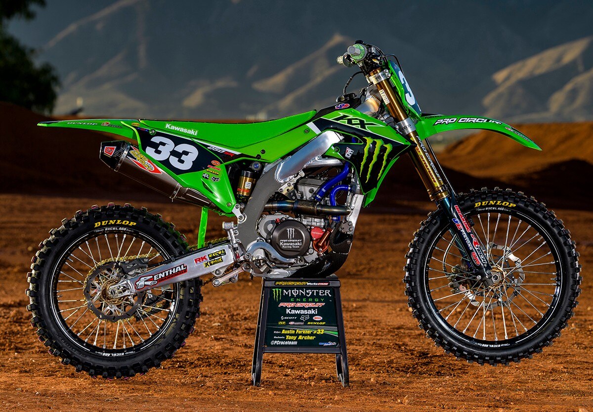 Team Monster Energy Kawasaki 2022 Photo shoot
