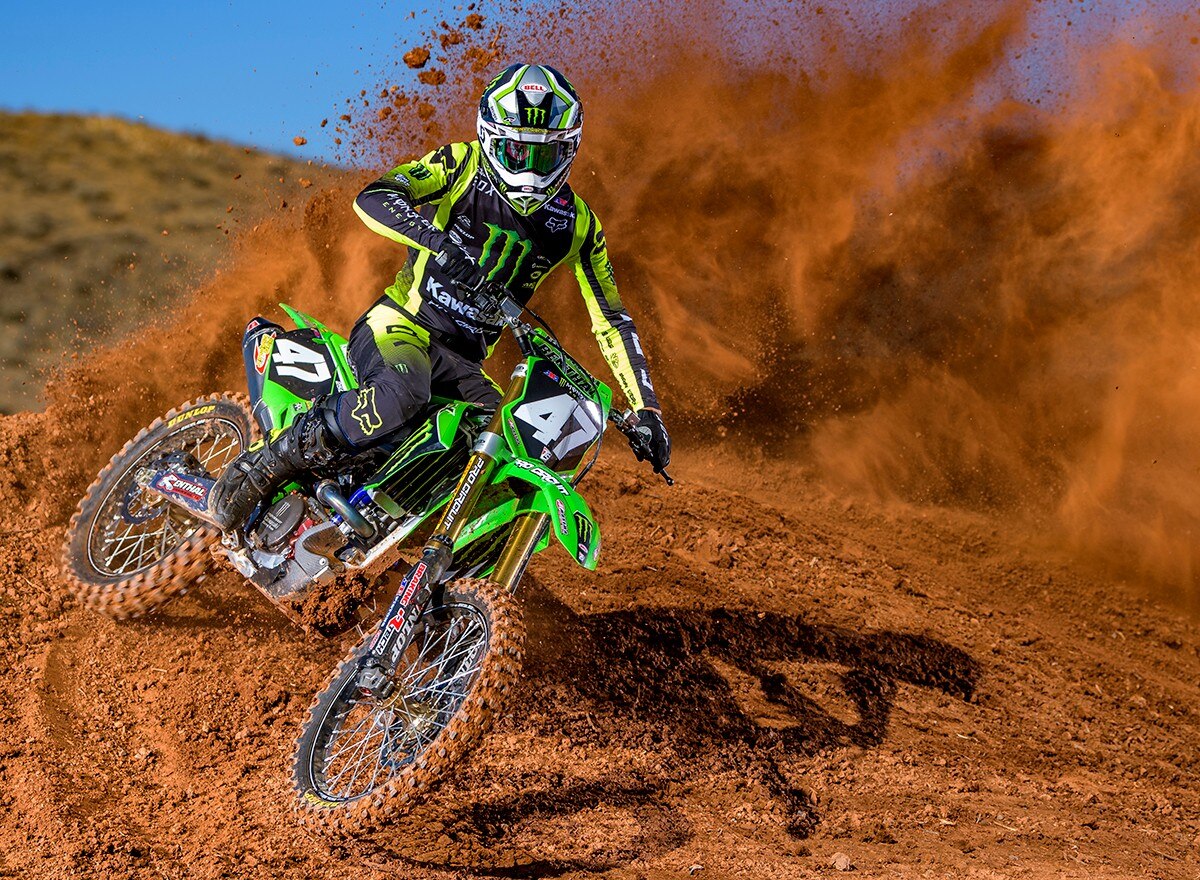 Team Monster Energy Kawasaki 2022 Photo shoot