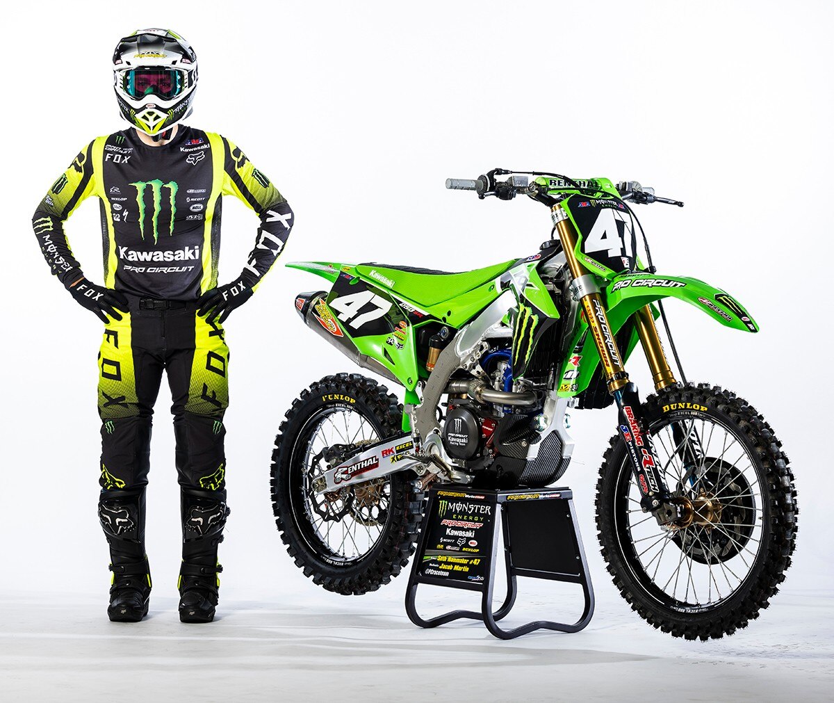 Team Monster Energy Kawasaki 2022 Photo shoot