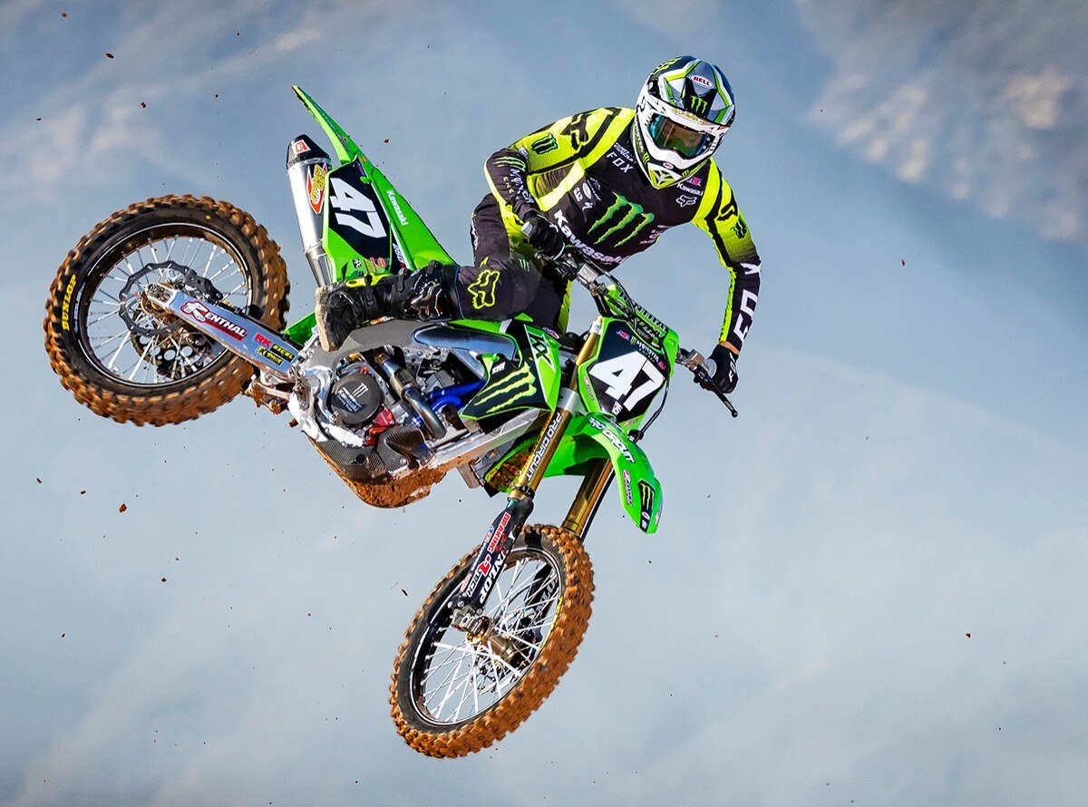 Team Monster Energy Kawasaki 2022 Photo shoot