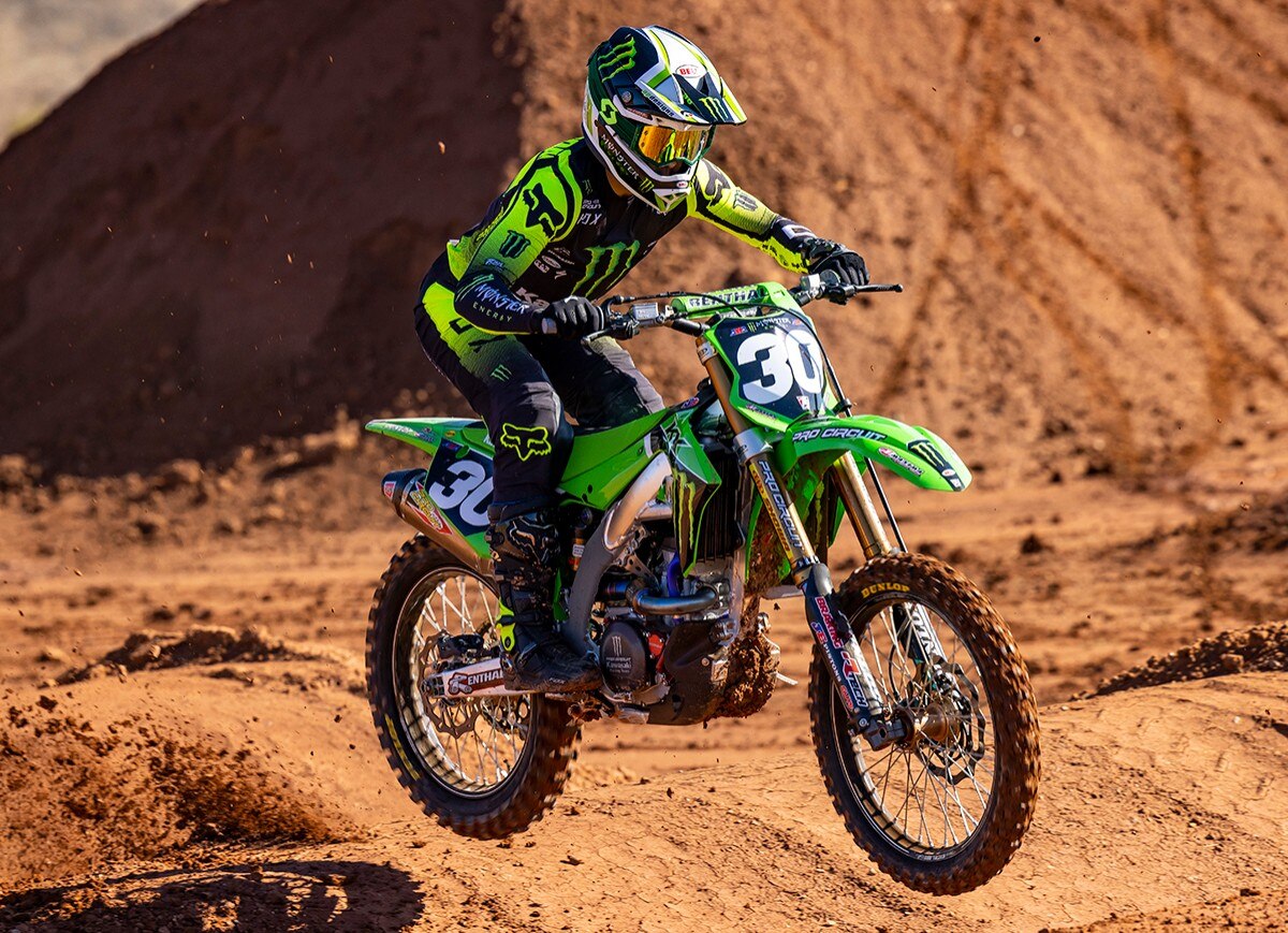 Team Monster Energy Kawasaki 2022 Photo shoot
