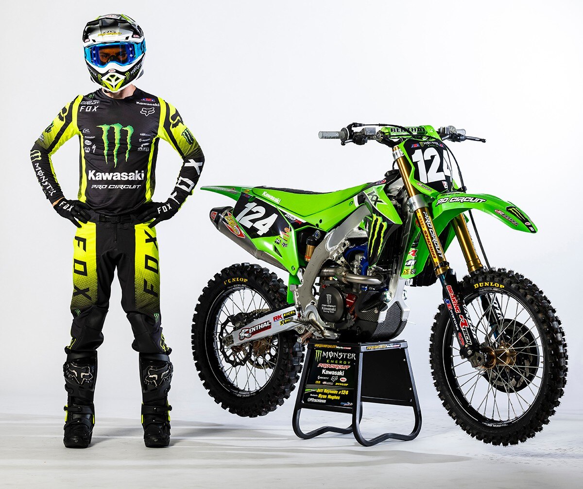 Team Monster Energy Kawasaki 2022 Photo shoot