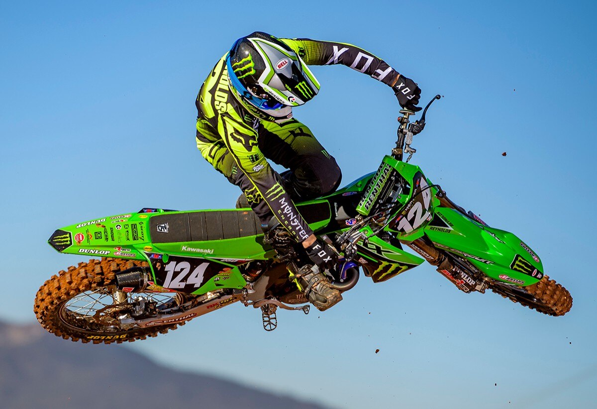 Team Monster Energy Kawasaki 2022 Photo shoot