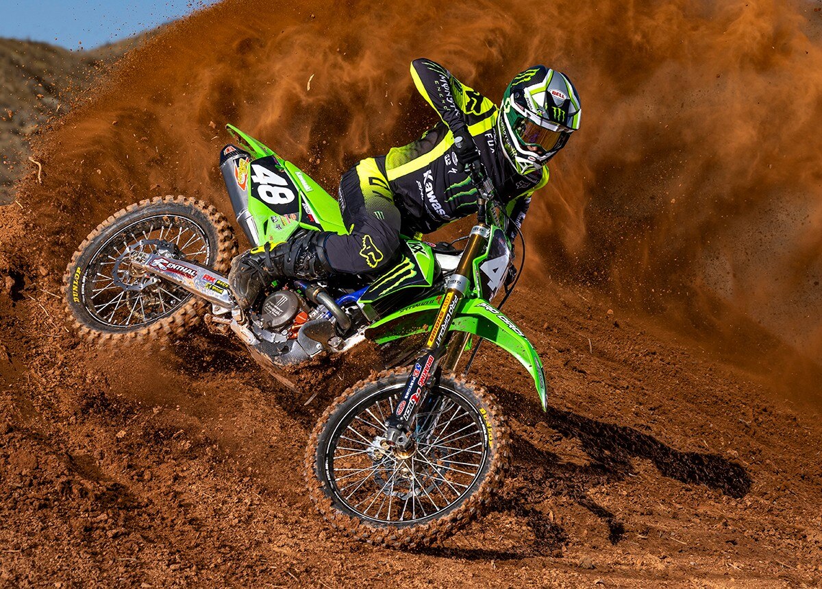 Team Monster Energy Kawasaki 2022 Photo shoot
