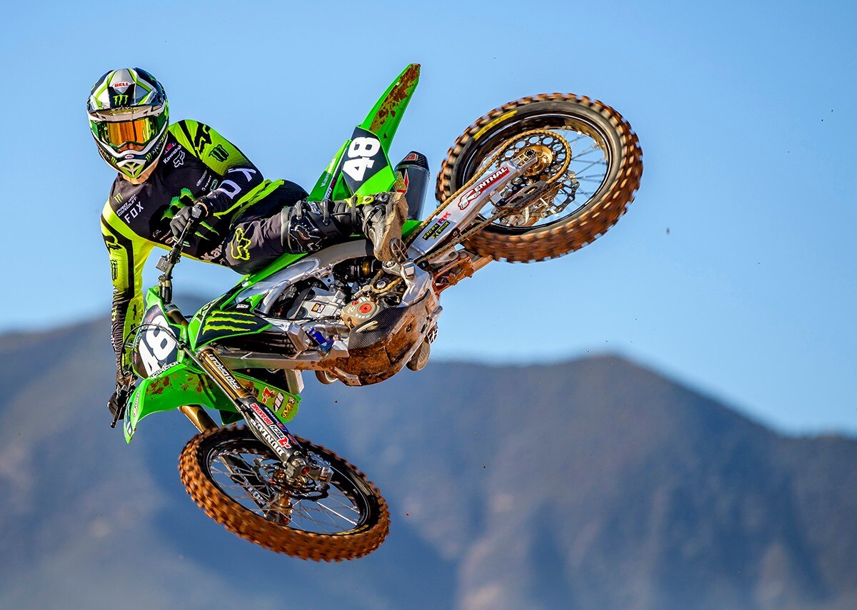 Team Monster Energy Kawasaki 2022 Photo shoot