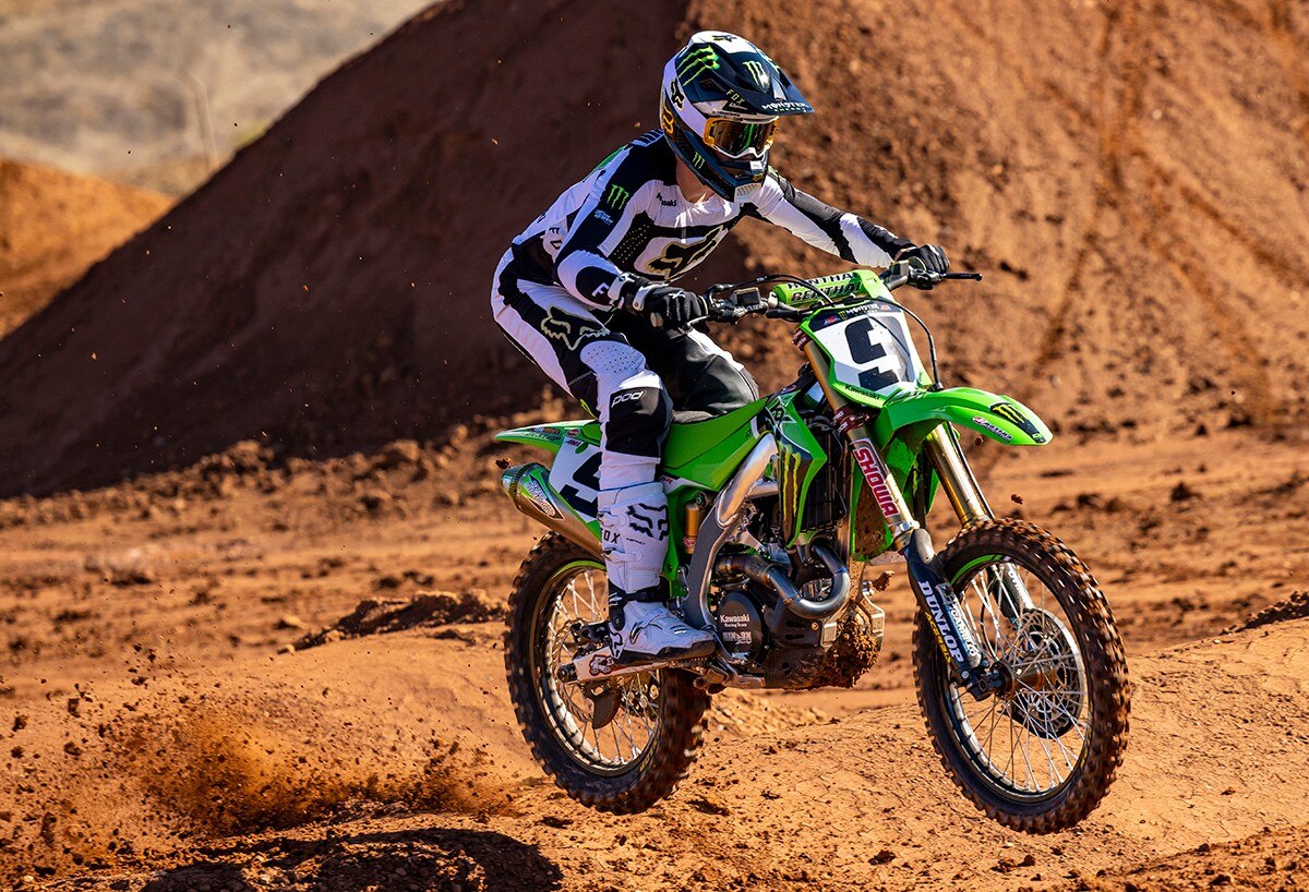 Team Monster Energy Kawasaki 2022 Photo shoot