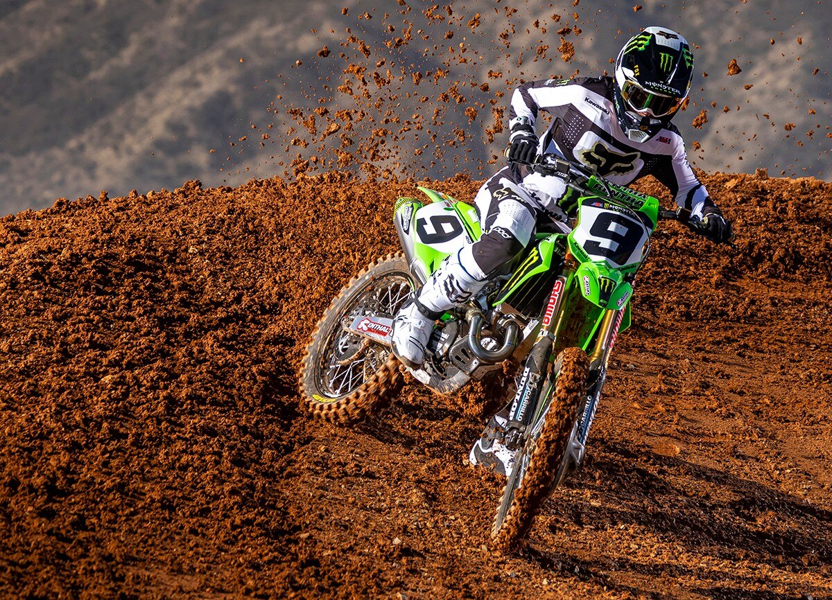 Team Monster Energy Kawasaki 2022 Photo shoot