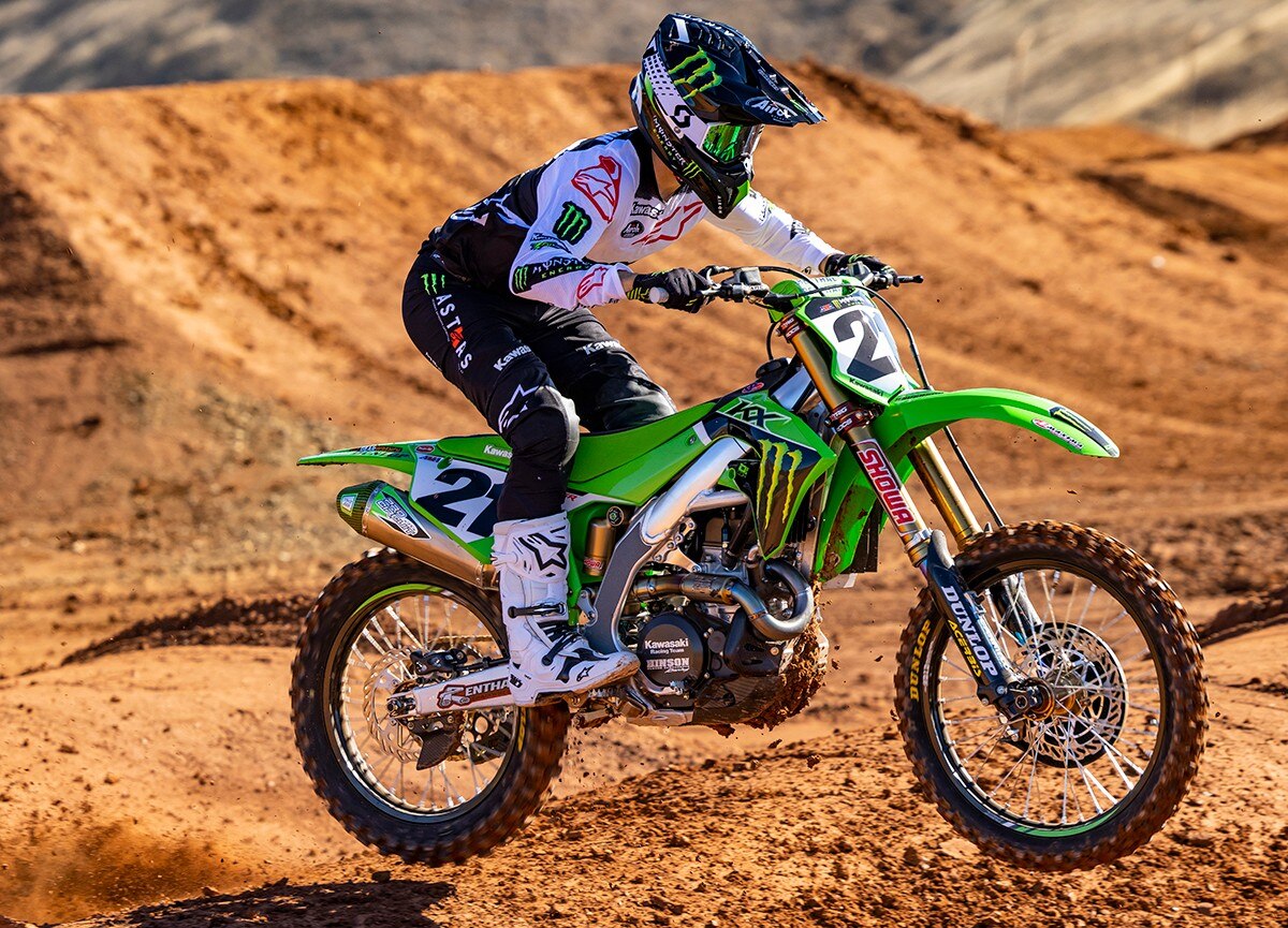 Team Monster Energy Kawasaki 2022 Photo shoot