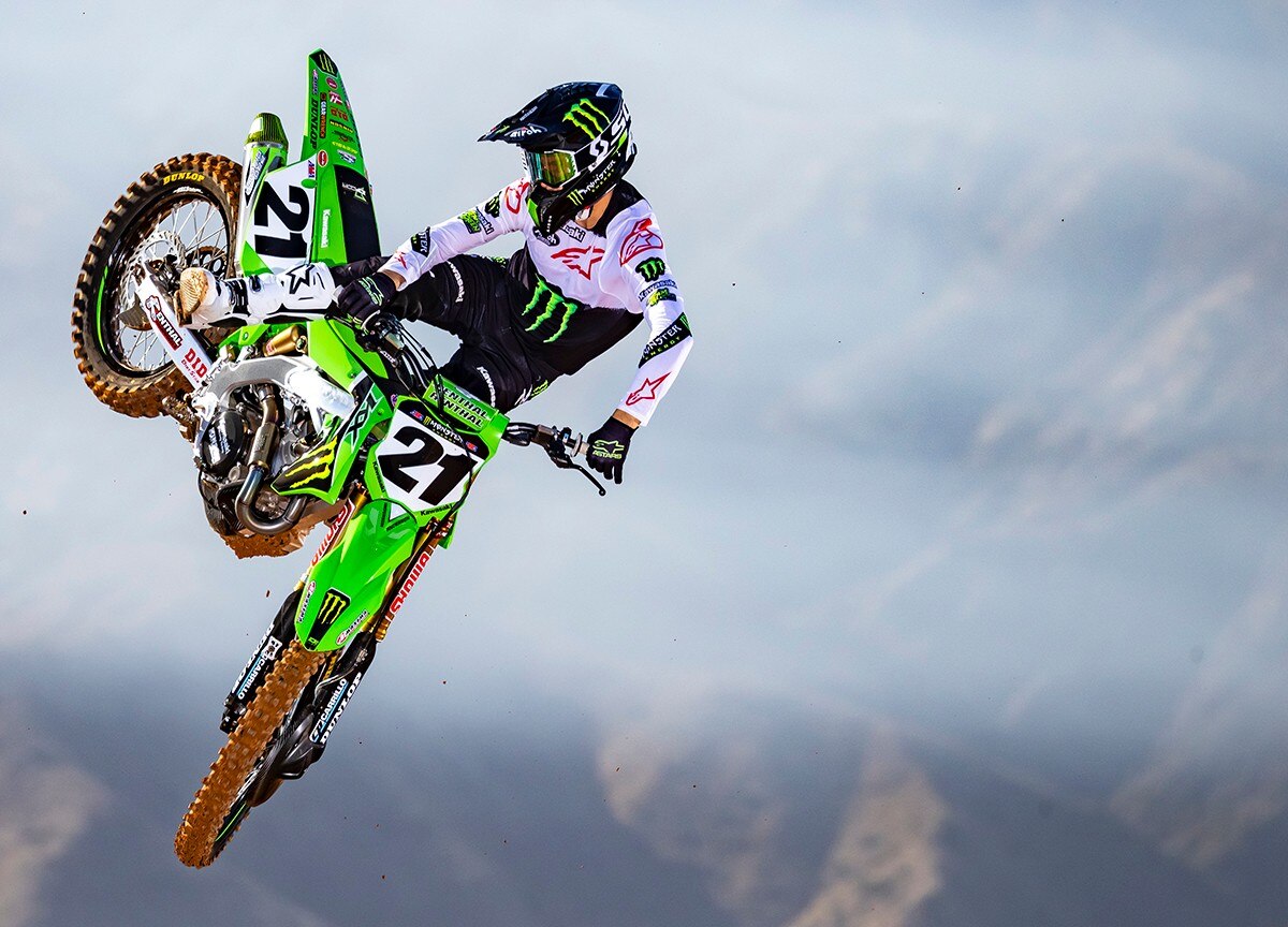 Team Monster Energy Kawasaki 2022 Photo shoot