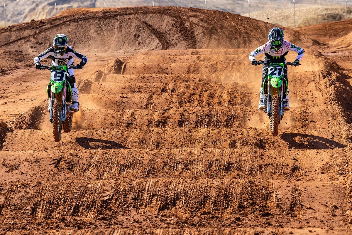 Team Monster Energy Kawasaki 2022 Photo shoot