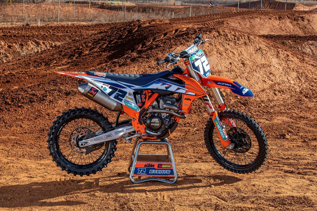 Tutte le moto del Mondiale MXGP 2022