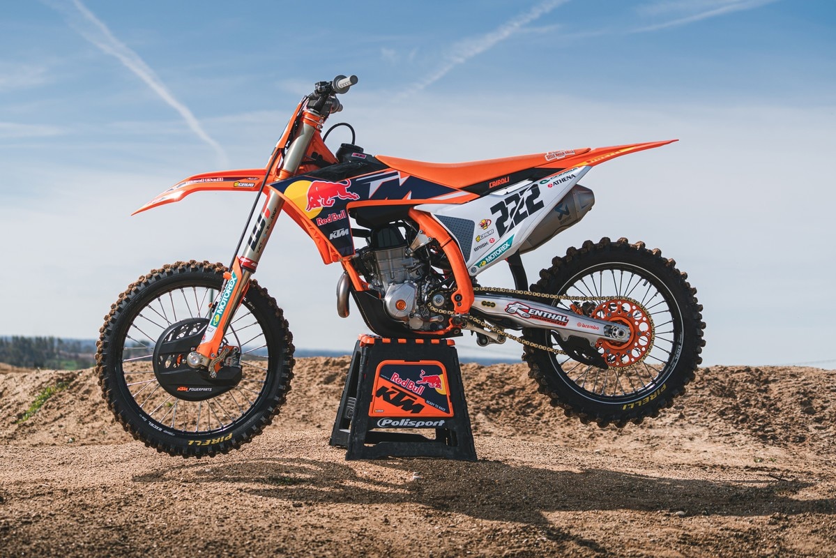 Shooting Tony Cairoli KTM MX 2022