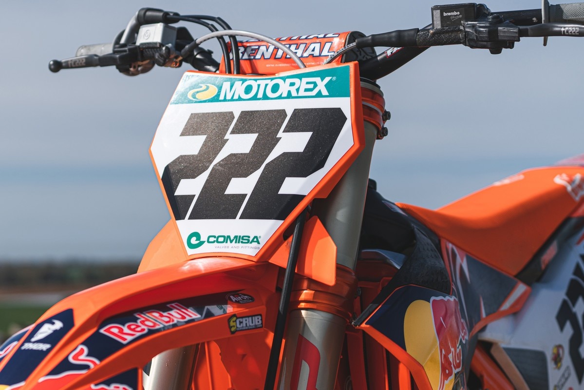 Shooting Tony Cairoli KTM MX 2022