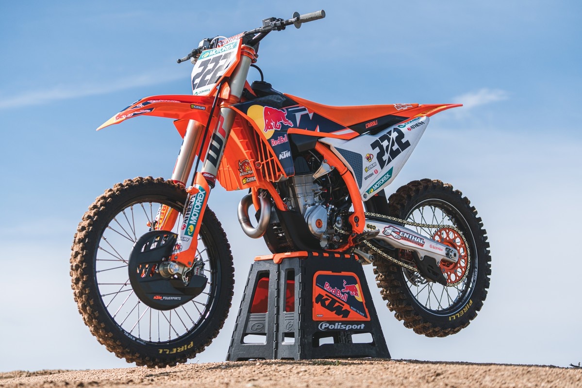 Shooting Tony Cairoli KTM MX 2022