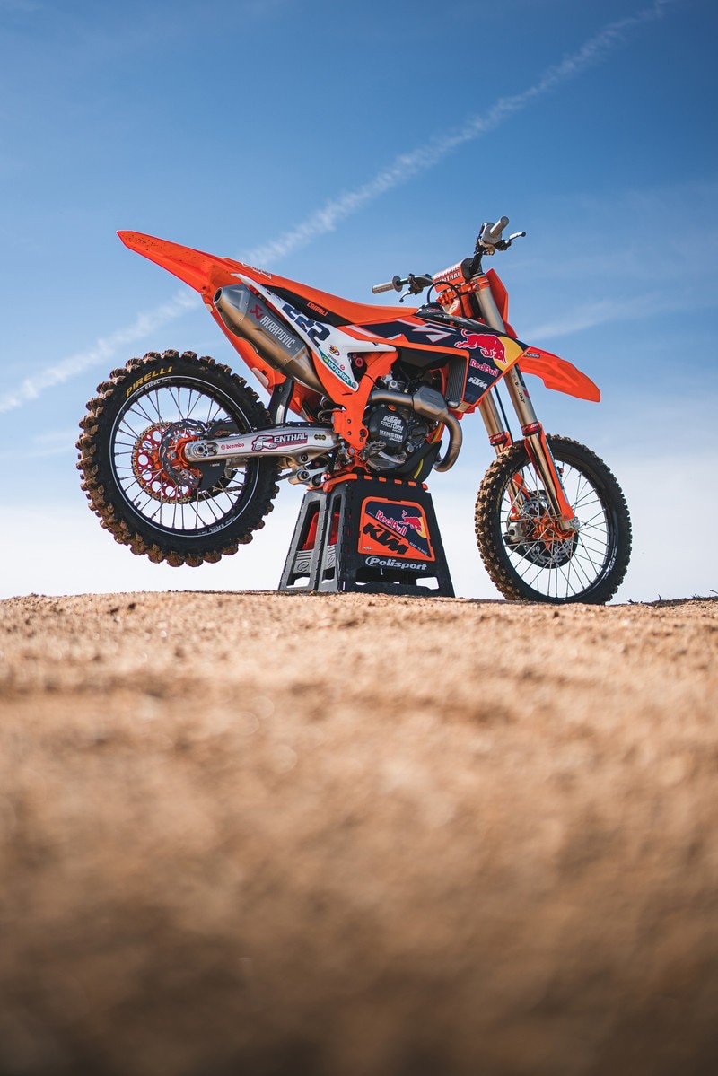 Shooting Tony Cairoli KTM MX 2022
