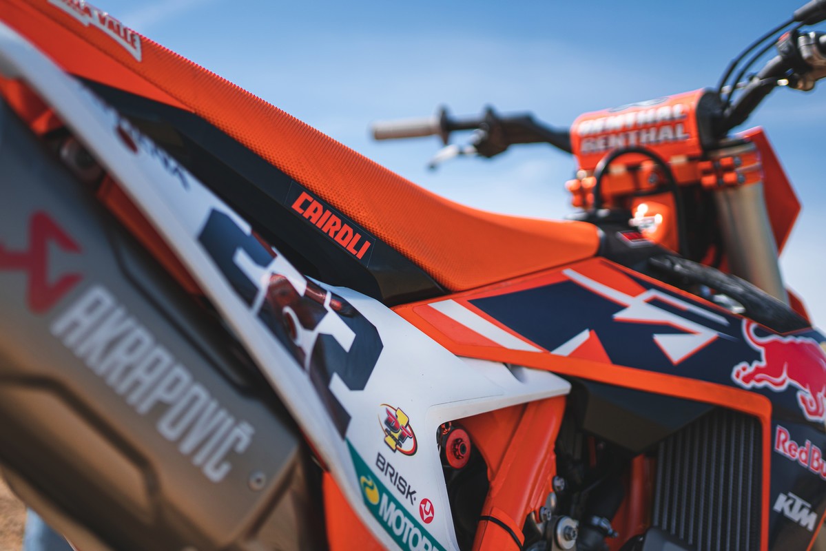 Shooting Tony Cairoli KTM MX 2022
