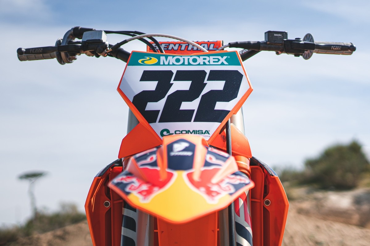 Shooting Tony Cairoli KTM MX 2022