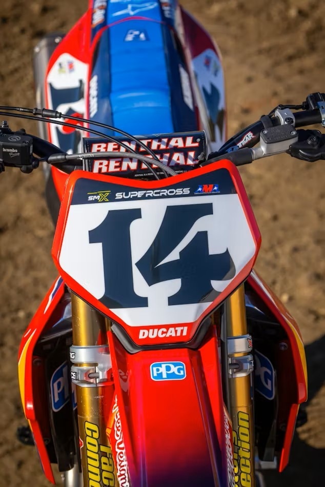 Troy Lee Designs Red Bull Ducati Factory Racing Ducati 450 DesmoMX