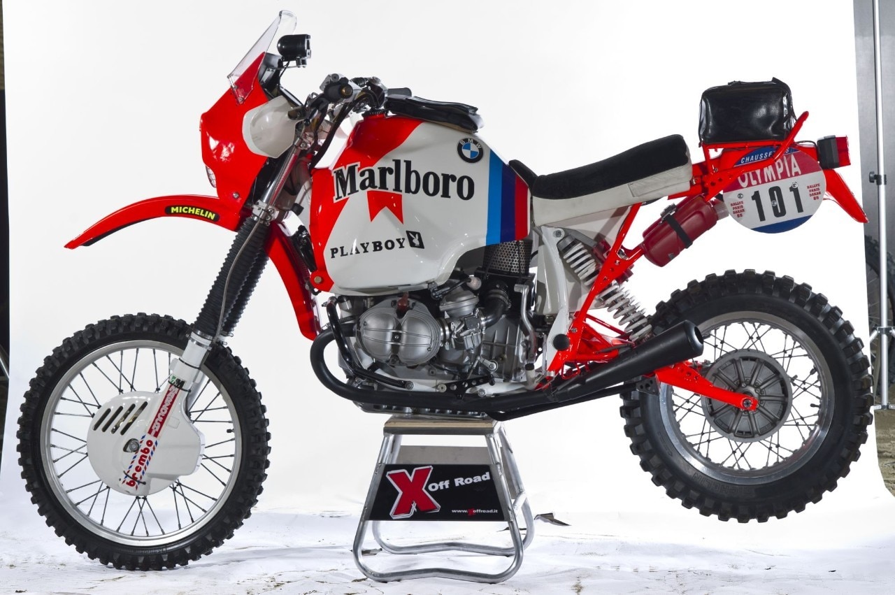 La BMW R 980 GS del 1985, la moto di Gaston Rahier