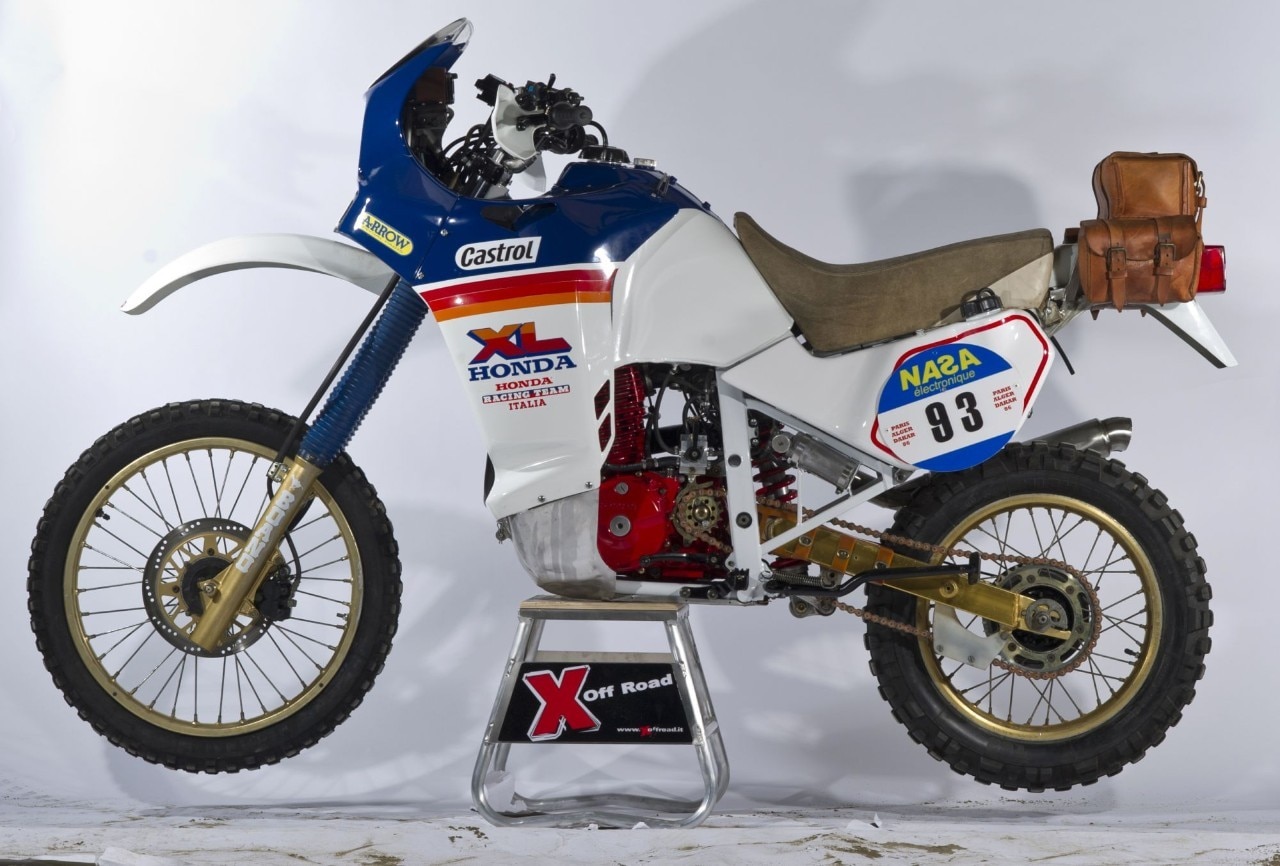 La Honda XR 630 del 1986, la moto di Andrea Balestrieri