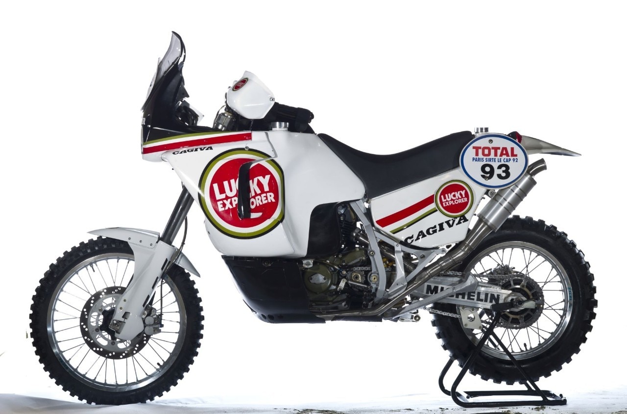 La Cagiva Elefant 900 del 1990, la moto di Edi Orioli