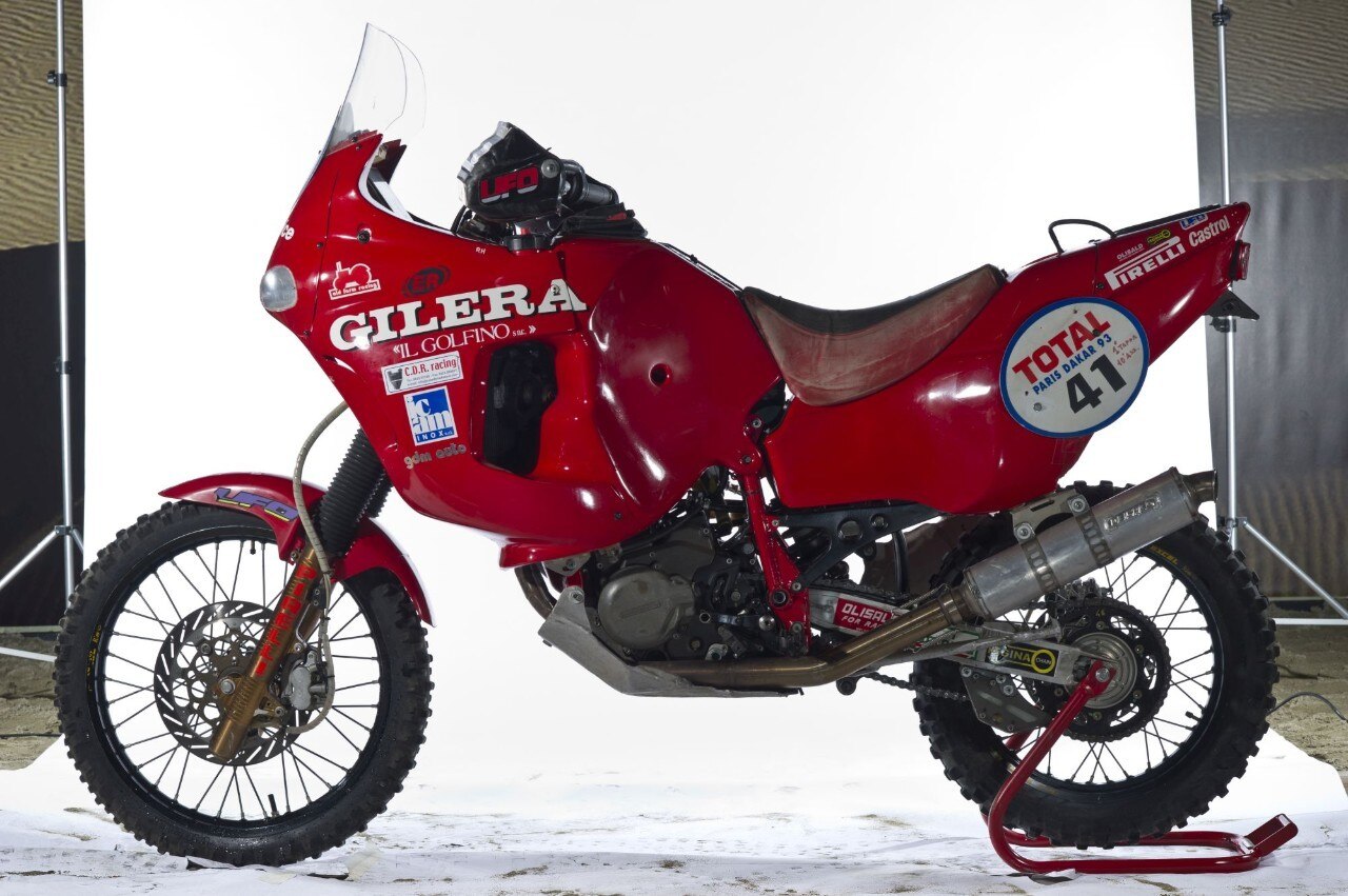 La Gilera 600 Silhouette del 1993, la moto di Massimo Marmiroli