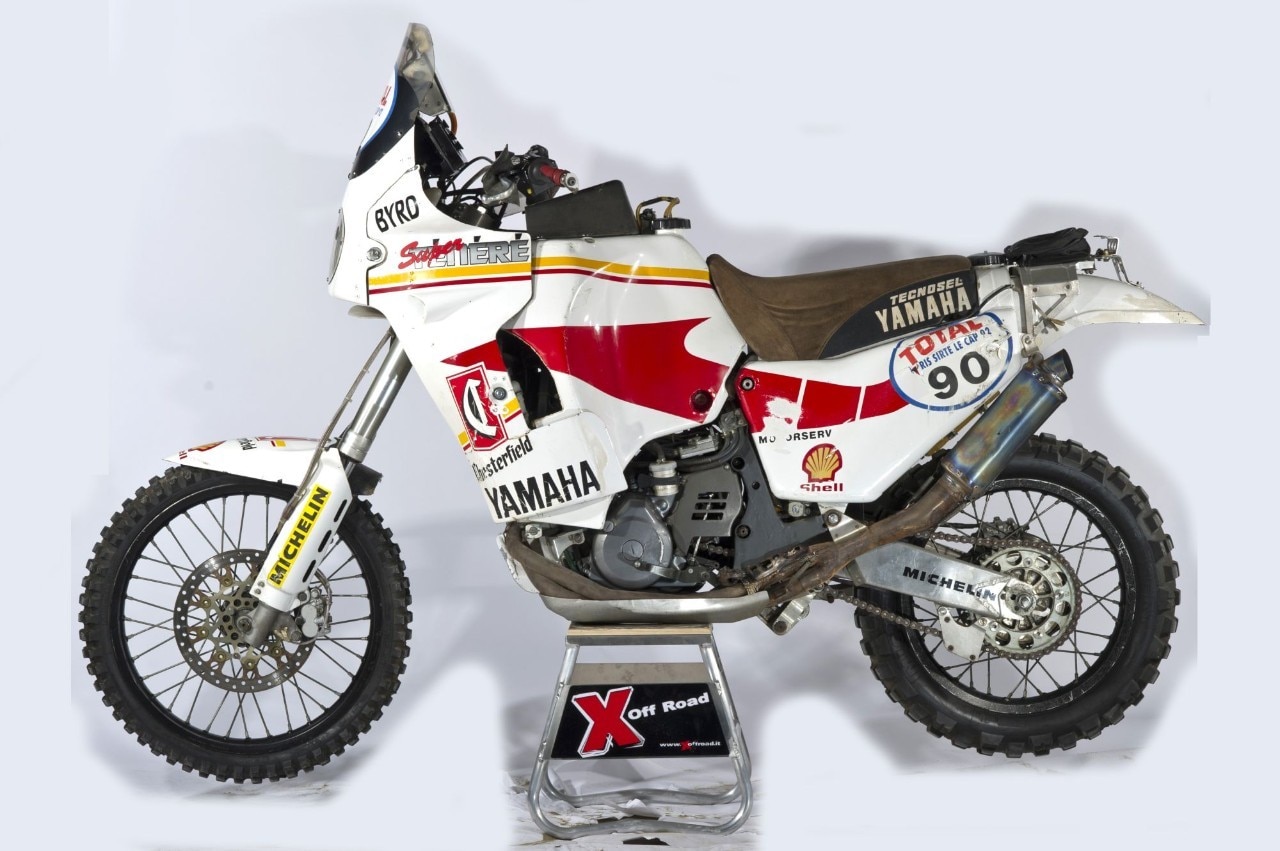 La Yamaha Superténéré del 1992, la moto di Carlos Mas