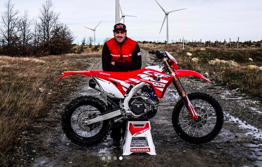 Alex Salvini nel 2019 con Honda!