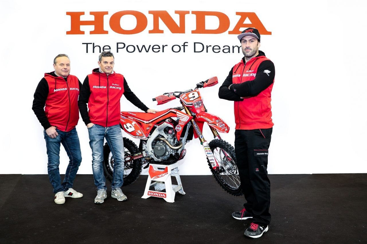 Alex Salvini con il Team S2 Motorsport Sembenini Honda-RedMoto