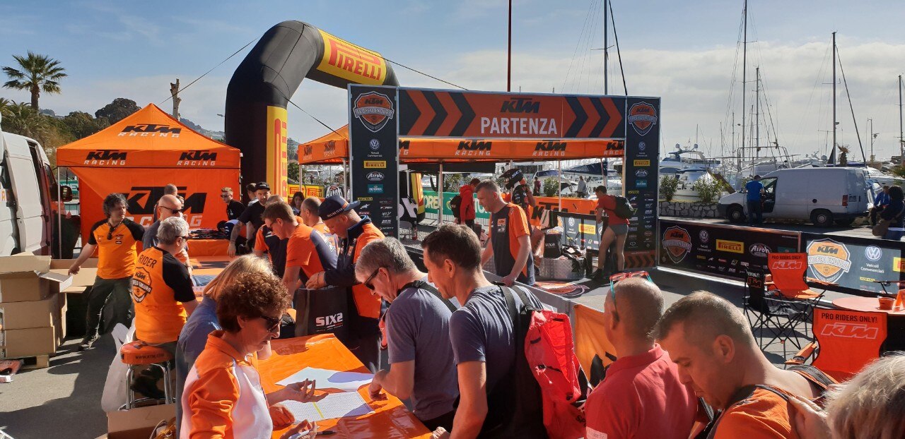 Trofeo Enduro KTM da record a Sanremo
