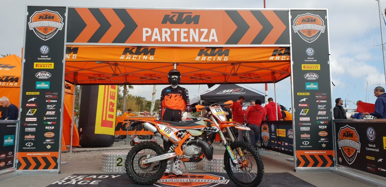 Trofeo Enduro KTM da record a Sanremo