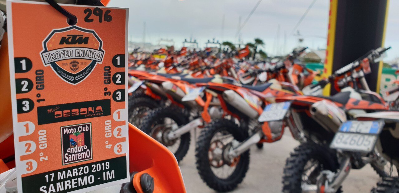 Trofeo Enduro KTM da record a Sanremo